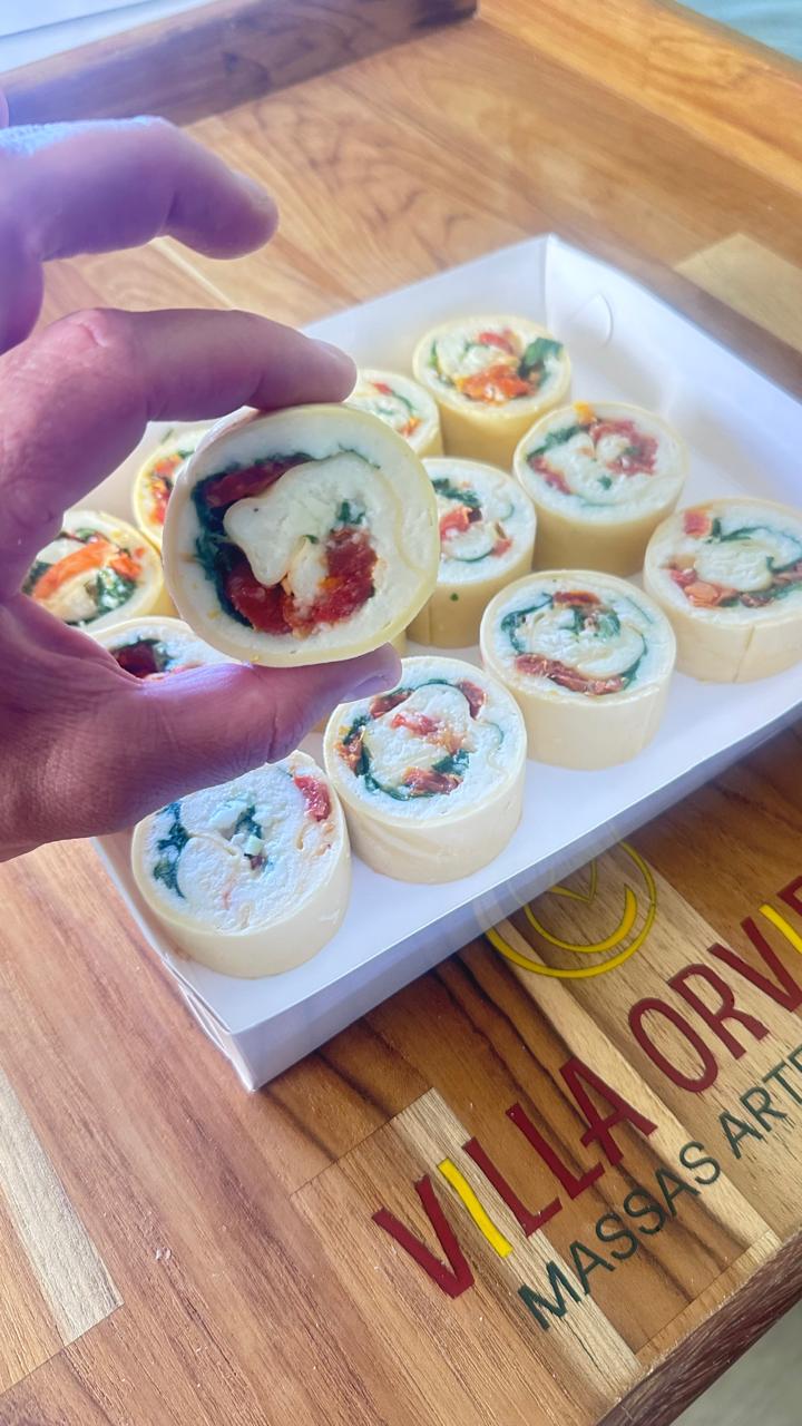 Ravioli de maçã & provolone
